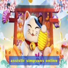 assistir simpsons online